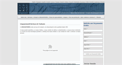 Desktop Screenshot of linguaemundi.pt